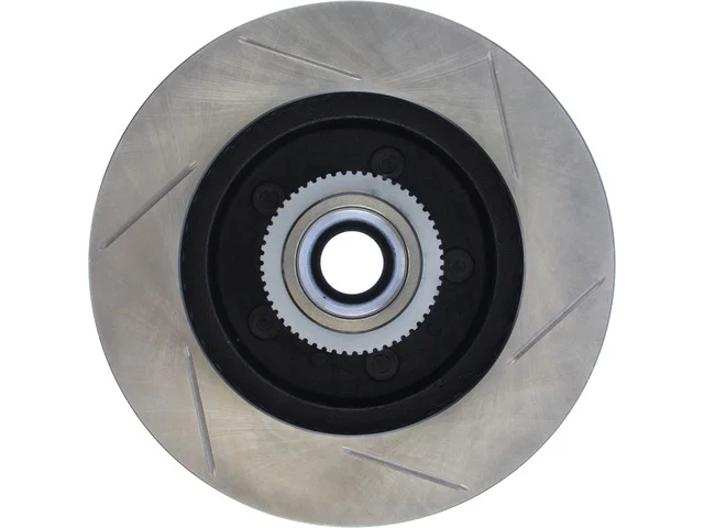 126.66025SR – STOP TECH Brake Rotor, Silver E-Coated Alloy Single - view 3